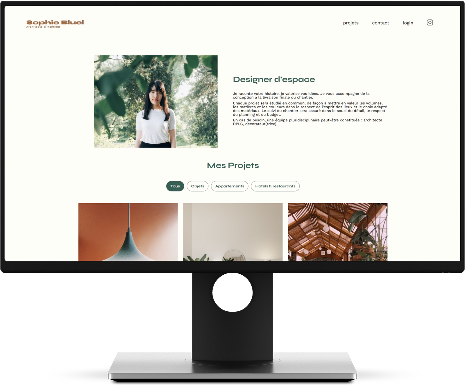 Portfolio de Sophie Bluel